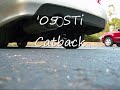 '05 Saab 9-2x Aero Catback v/s '05 Sti Catback