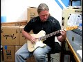 Michael Lee Firkins at the Fender Custom Shop
