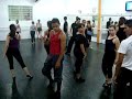 Workshop at adriana assaf com Francisco ribeiro coreografia e conclusão de curso.