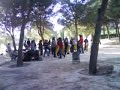 Репетиция барабанщиков в парке Lo Morant, Alicante