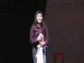 Micah performing Six Hours as a Princess