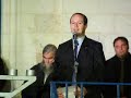 הדלקת נרות חנוכה ברחבת בית הכנסת האיטלקי