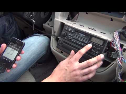 GTA Car Kits – Honda Odyssey 1999-2004 install of iPhone, iPod and AUX adapter