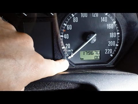 how to reset service light on skoda fabia
