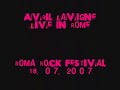 everything back but you - avril lavigne live in rome at roma rock festival