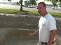 How to build a pond water garden part 1