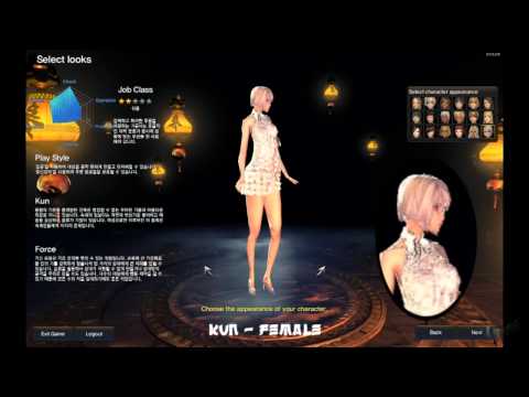 character creation - Originally uploaded to RUIN on 18 Nov 2011. Blade & Soul - the new Korean MMO by NCsoft & its Team Bloodlust Division. This video is on Character Creation in...