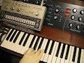 minimoog synthesizer short demo 4