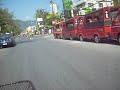 Full length of Patong Beach Road (Thaweewong) Phuket Thailand