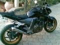 kawasaki z750 nera & oro arrow tromboncino con modifiche