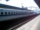 新幹線　新旧交代　～Ｎ７００系徳山駅通過～