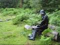 A rubber mackintosh walk