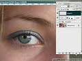 Eye makeup: Photoshop retouching
