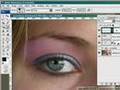 Eye makeup: Photoshop retouching