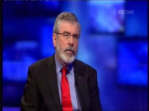 rte - Miriam O'Callaghan interviews Gerry Adams on the Republican paramilitary killings of Gardai, Soldiers and Prison Officers.