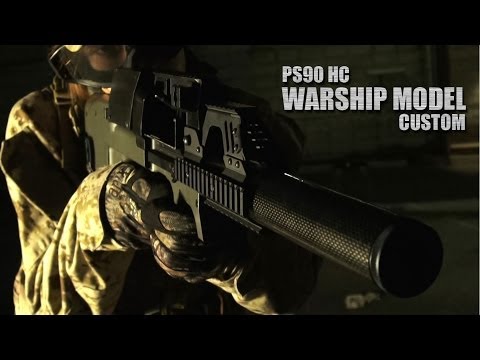 laylax - 近代PMCスタイルにタクティカルマッチする「P-90」をさらに近代化改修し、剛性・消音・弾倉・拡張性を大幅に強化。これぞまさしく弩級戦艦クラスの「P-90」近未来カスタム「WARSHIP...