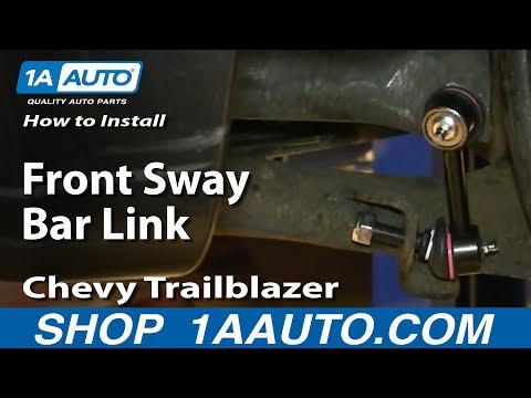 How To Install Replace Front Sway Bar Link 2002-09 GMC Envoy Chevy Trailblazer