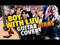 BTS - Boy With Luv (Fingerstyle Guitar Cover With Tabs, Chords And Midi)
