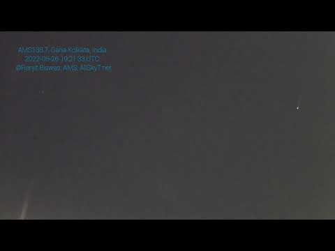 Brilliant Fireball from Kolkata, India on 2022_05_26 at 12:51 am IST uploaded by Ranjit Biswas