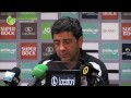 V�DEO | Rui Vit�ria: �A nossa preocupa��o � ficar no lugar mais acima poss�vel da classifica��o�