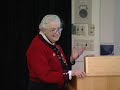 Segre Lecture in Physics - Mildred Dresselhaus