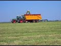 Gras hakselen met Loonbedrijf Visch BV