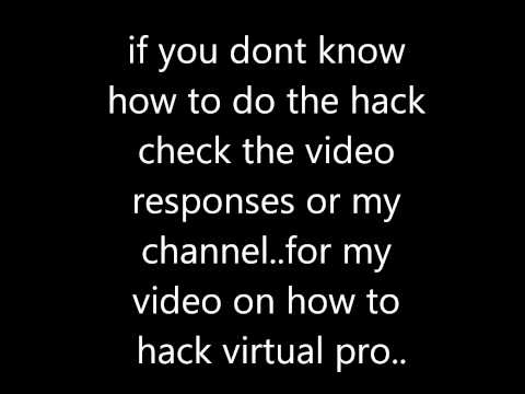 how to hack fifa 12 virtual pro