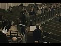 ben woodward conducts jd heinichen's mass in f