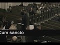 ben woodward conducts jd heinichen's mass in f