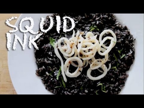 how to harvest squid ink