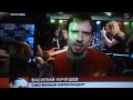 Сюжет 5 канала ТВ о приезде Scorpions в Москву в 2010г.