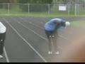 Track and Field Speed and Core training with  Resistance Kinetic   Bands