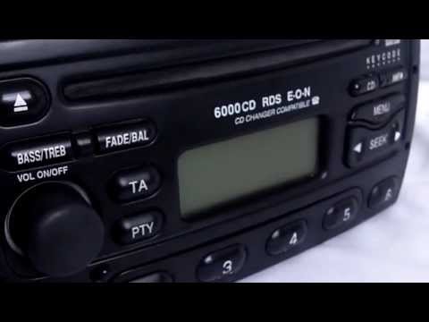 how to remove a ford 6000 cd player