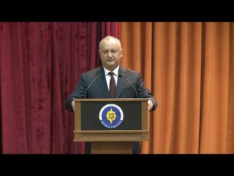 Igor Dodon presented new leadership to the SIS staff