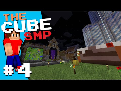 The Cube SMP - Episode 4: Shopping, Mining, and Rebuilding