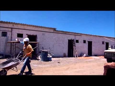 Salão de Assembléia de Guarapari, inicio da obra, lindo local.