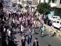 عين اليمن|جانب اخرمن مسيرة الغظب الطلابي بتعز1/1/2012