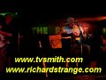 tv smith and gaye adverts were big fans of the doctors of madness in 1976.
dave vanian from the damned was briefly in the doctors of madness.
richard strange(vocals) was in the doctors of madness and very briefly in the adverts.
stoner (bass) was in the doctors of madness and played throughout the journey of tv smith's explorers   
richard strange and tv smith wrote, played and sang several songs together and some of the demo's have been available as bootlegs the demo's known as  raw meat for the missionaries after one of the lines in the fantastic track 'some kind of war.' but they have never been released officially.  
richard strange and tv smith played together at the doctors of madness last gig - now available as a japanese cd (