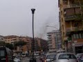 INCENDIO PALAZZO VIA APPIA NUOVA - ROMA