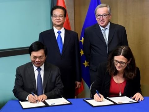 FTA Viet Nam - EU đẩy mạnh tăng trưởng xuất khẩu 