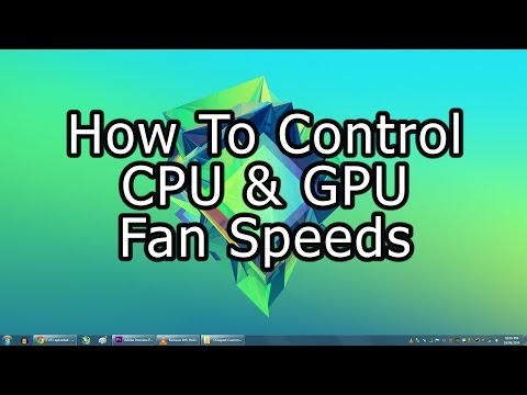 how to adjust cpu fan speed
