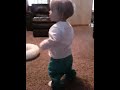 Baby dancing with Mickey mouse club