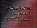 1 - introduction:
this is part of a tennis instructional program developed by chuck kriese - the men's coach at clemson university and one of the winningest coaches in collegiate history.  he brings three unique theories to the tennis game: 1. physical: how to generate more powerful strokes with footwork. 2. mental: using the wardlaw directionals in your shot-making strategy. 3. emotional: how to control momentum during a match.
learn more about his instructional programs at:
www.totaltennistraining.com