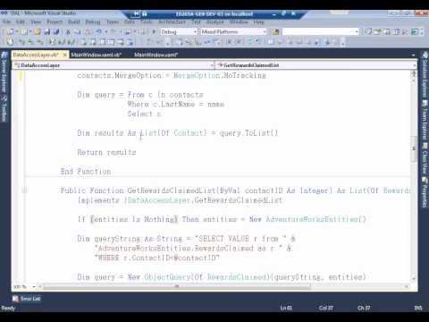 Entity Framework y trabajo con Stored Procedures