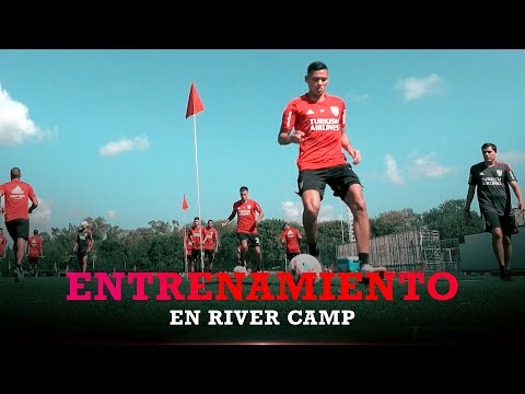 Andrés Herrera se sumó a los entrenamientos de River 