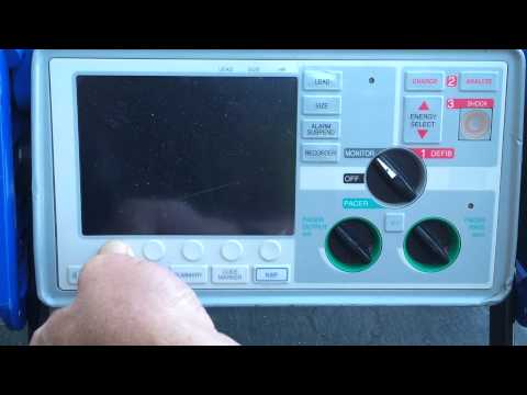 how to set time on zoll m series
