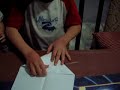 How to make a simple paper plane