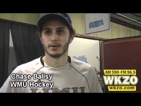 Chase Balisy speaks with WKZO following the Broncos 3-2 win over Michigan in the CCHA Championship game on March 17th, 2012. Chase Balisy speaks with WKZO following the Broncos 3-2 win over Michigan in the CCHA Championship game on March 17th, 2012.