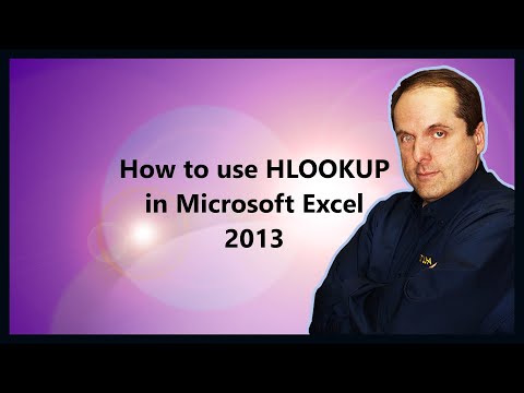 how to perform hlookup