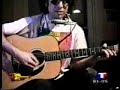 calamaro ensayando en casa